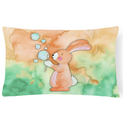  Coussin Rabbit and Bubbles