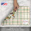 CounterArt Farmhouse Fall Reversible Easy Care Flexible Plastic Placemat 4 Pack