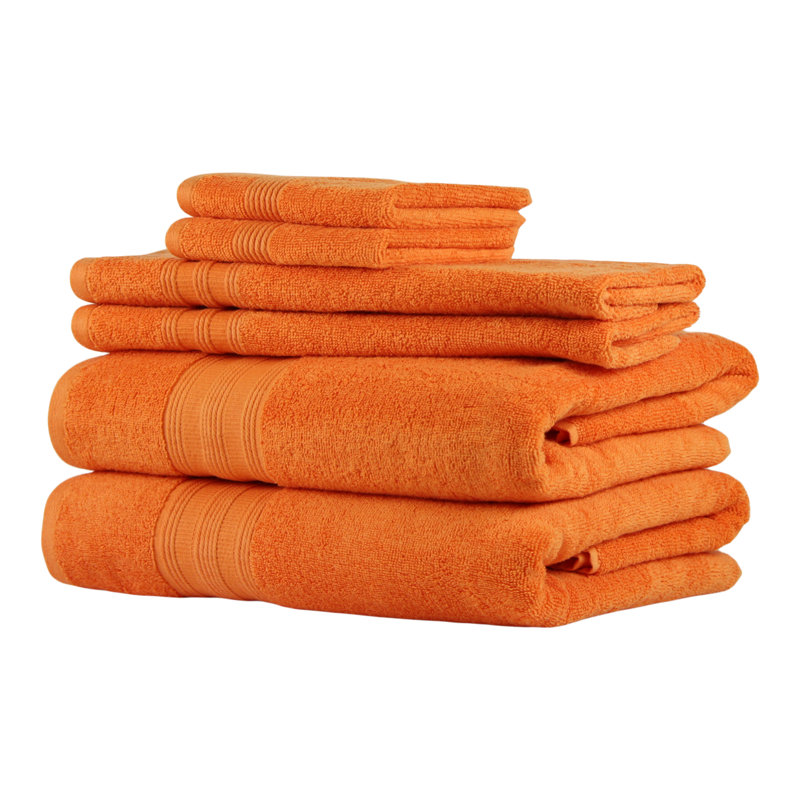 100% Cotton Midweight Mulit-Size Set, Orange