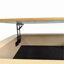 Table basse à plateau relevable cannelé 38,6 po-112506793