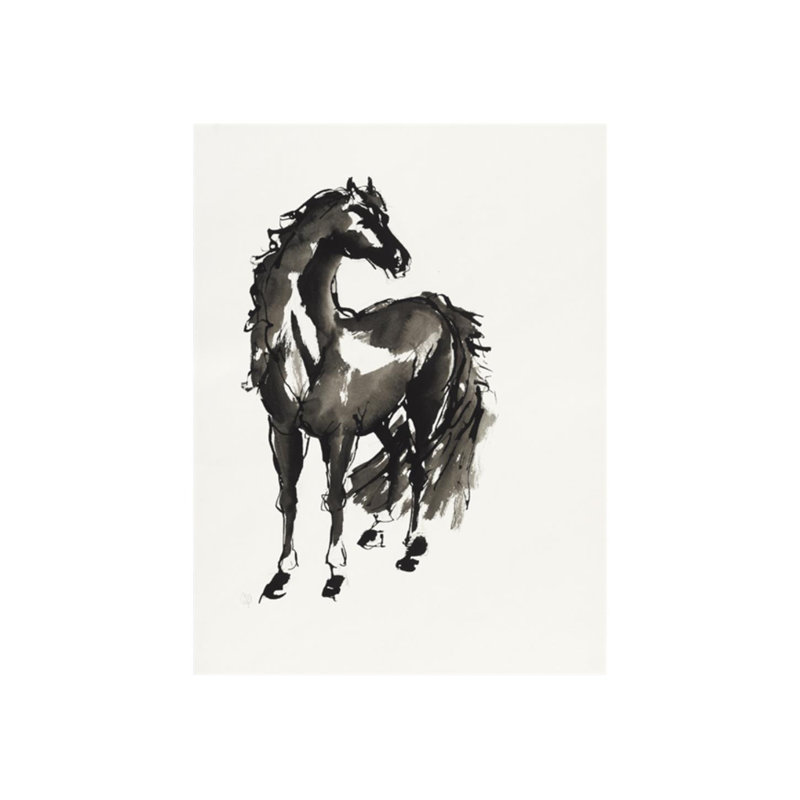 Horse V3 Print by Chris Paschke, 40" H x 30" W x 1.5" D, Plexi