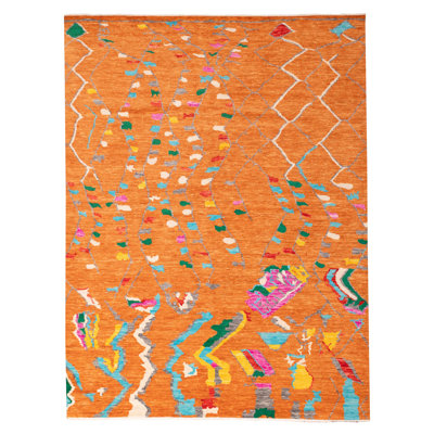 Shalimar Orange Rug 9'1" x 11'10"