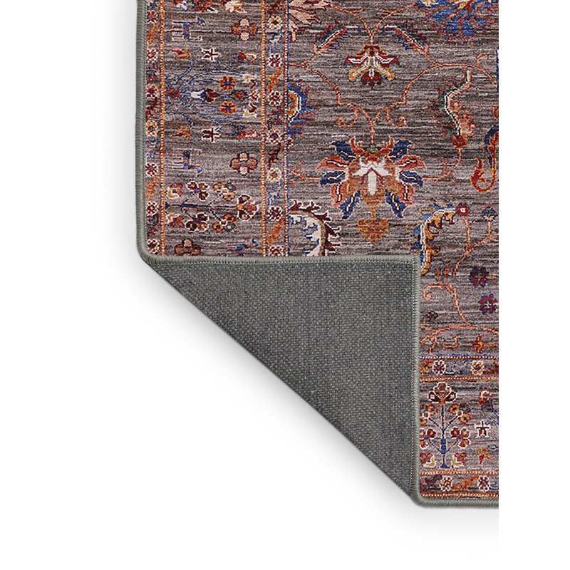 Tapis brun à motif oriental, Rectangle 2 pi x 3 pi