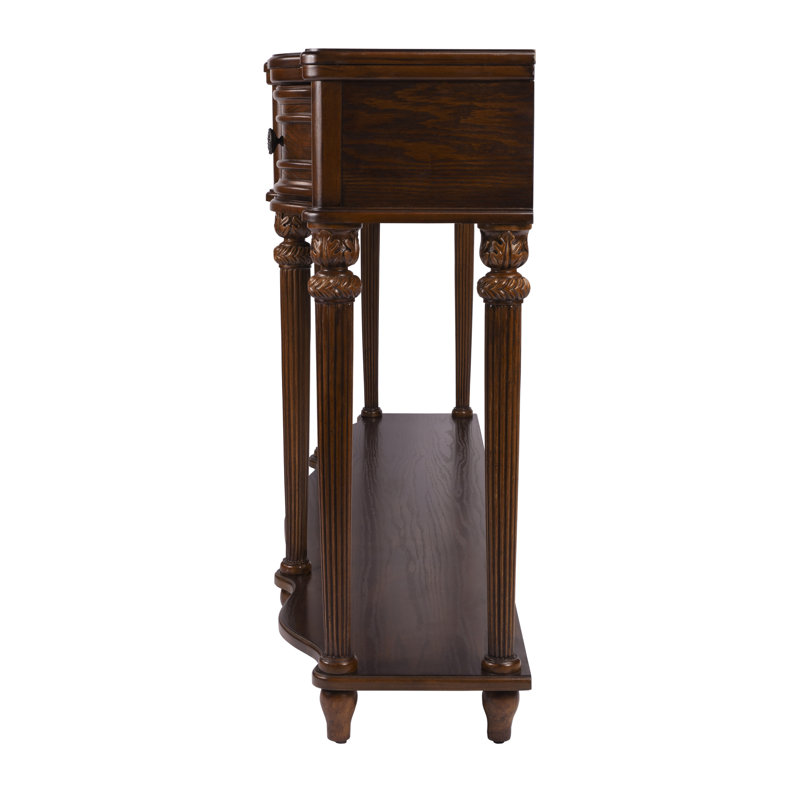 Peyton Console Table, Vintage Oak