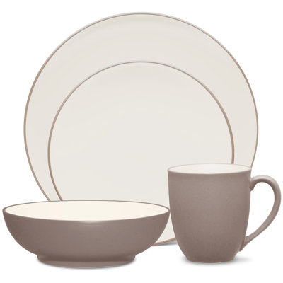 Colorwave Stoneware Dinnerware Set - Service for 1
