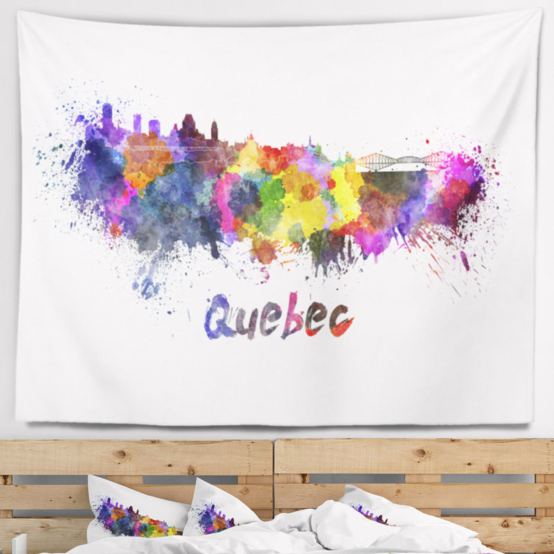 Polyester Tapestry, 78" H x 92" W
