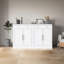 Armoire de rangement de cuisine autoportante moderne avec tiroir, 2 tablettes réglables et 2 tablettes de porte, convenant à la salle à manger et à la cuisine-588068884