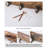 Branchout Solid Wood Hook Rack