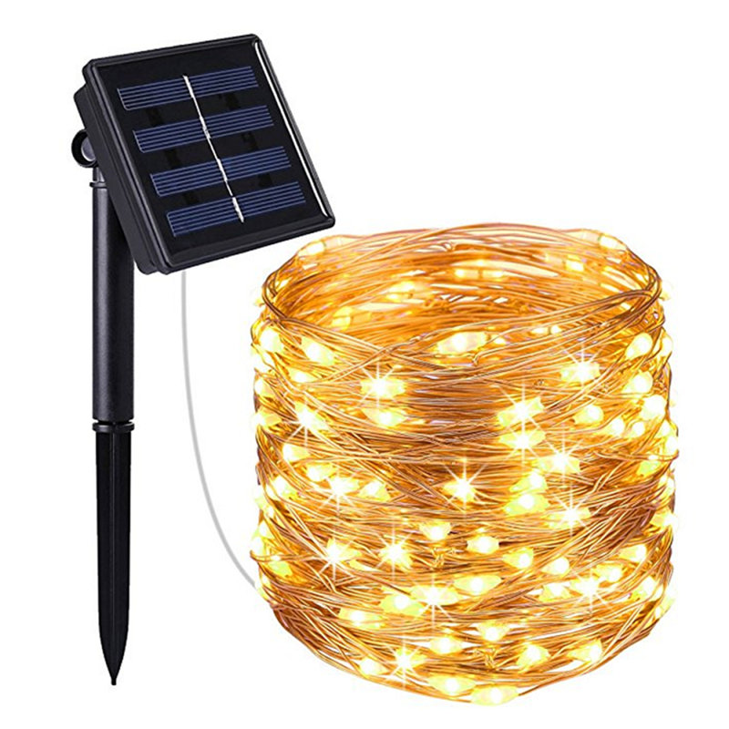 Forance 787 in. Solar Powered Wide Angle LED