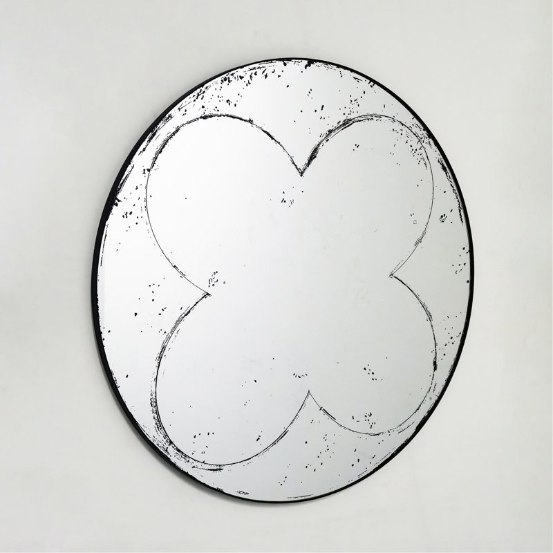 Miroir rond mural polyvalent Idéal pour les chambres à coucher, les salons, les salles à manger, les foyers, les foyers et plus encore