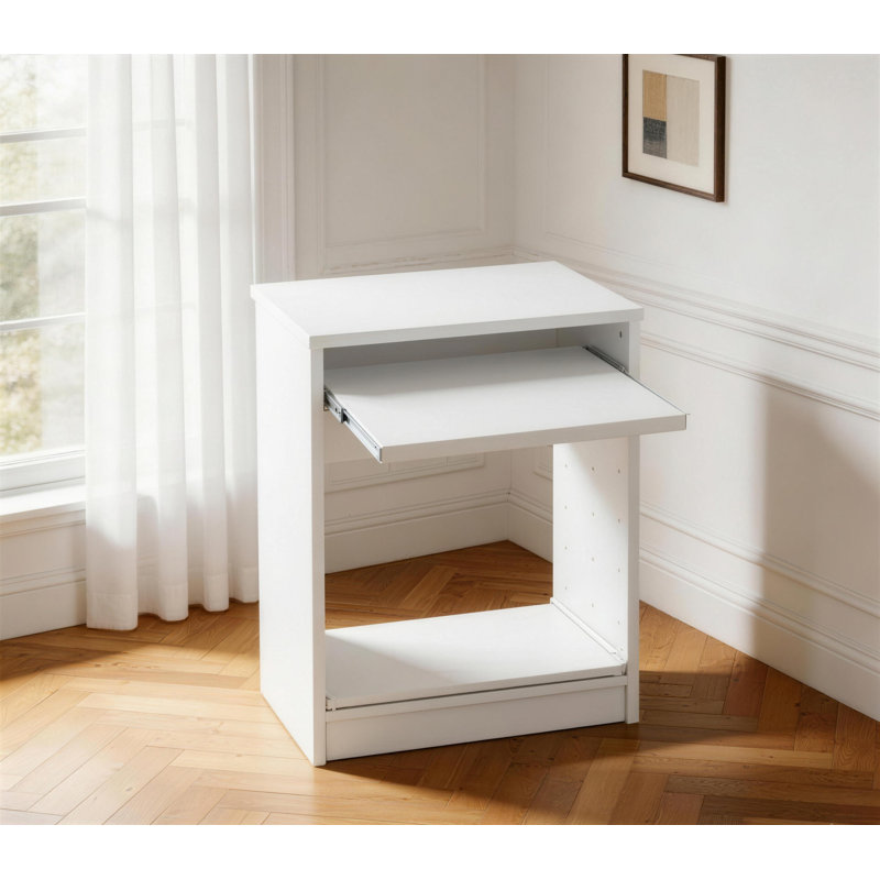 Haagen Computer Desk, White