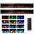 Aadhithya 100'' W Electric Fireplace Insert