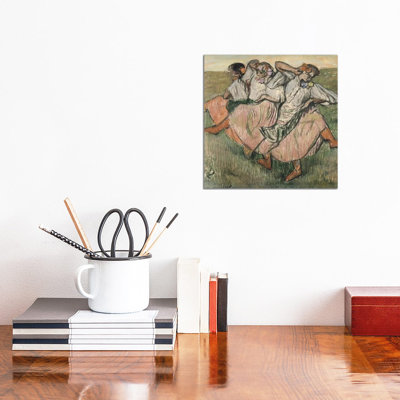 Three Russian Dancers by Edgar Degas - Wrapped Canvas Painting