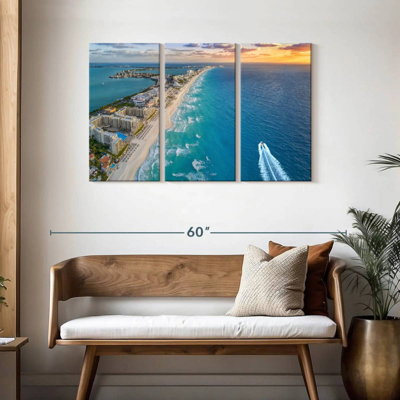 Gillard Exquisite Cancun Beach, 28" H x 45" W