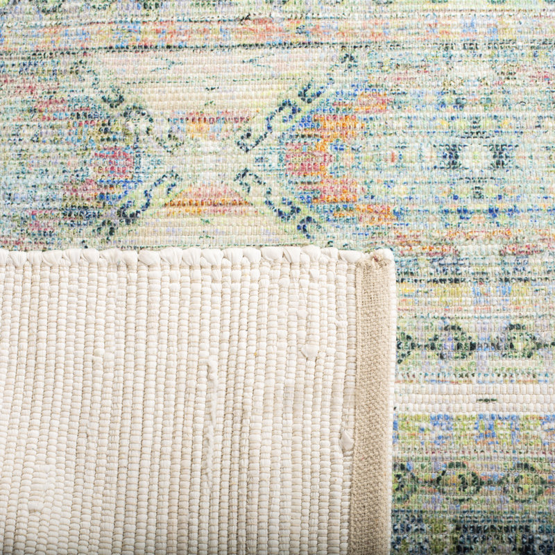 Amanda Hand Loomed Performance Geometric Rug, Runner 2'3" x 12'
