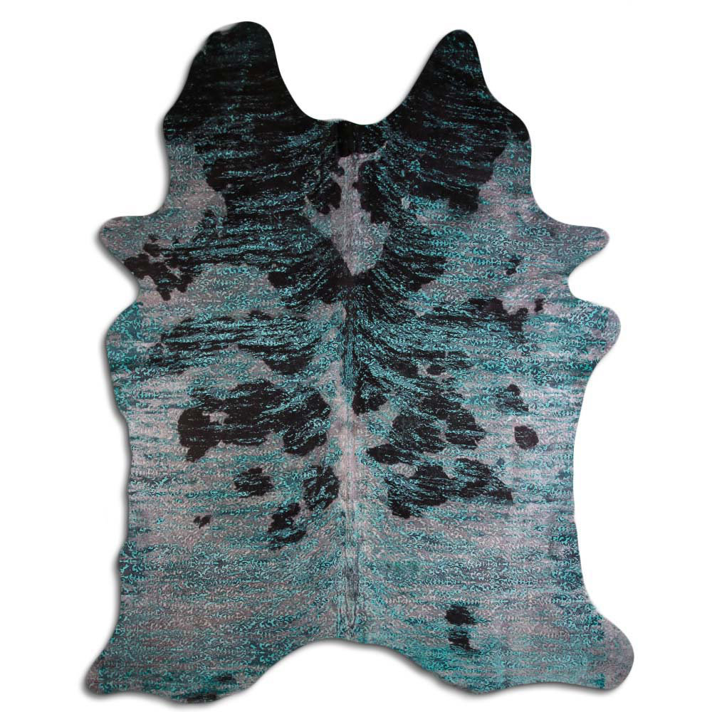 Foundry Select ACID WASHED HAIR ON Cowhide RUG DISTRESSED BRINDLE ...