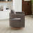 Davidanthony Upholstered Swivel Barrel Chair-875390099