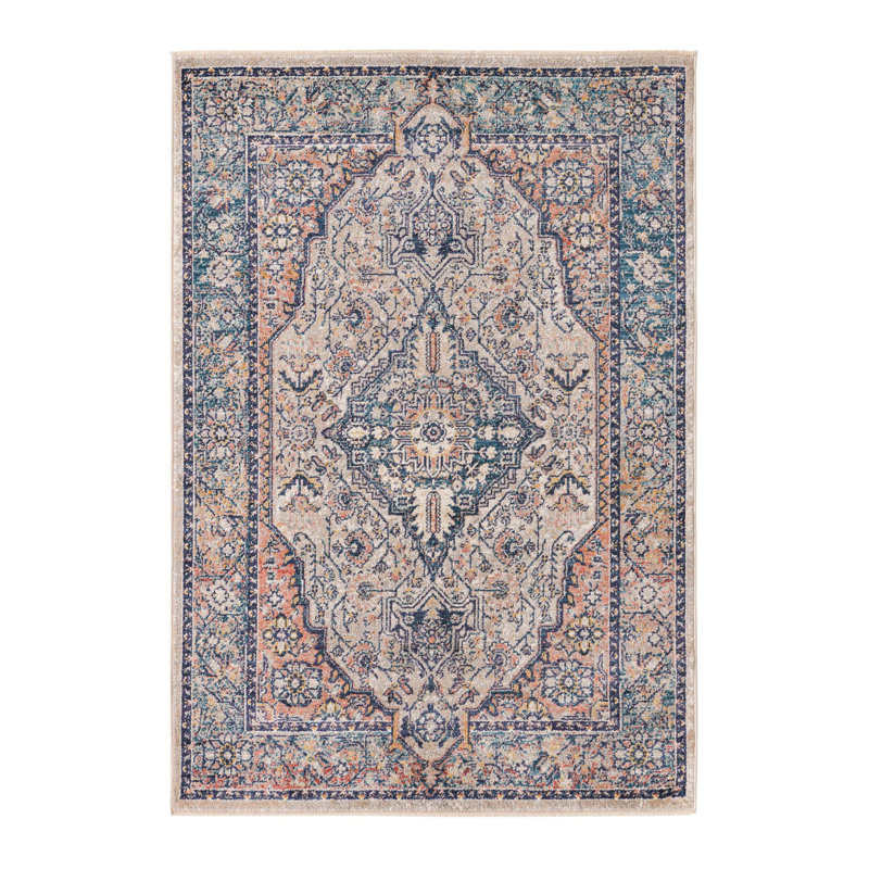 Gause Oriental Indoor Rug, Rectangle 3'11" x 5'11"