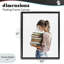 Cadre flottant Library Walk Girl, design par Svetlana Aleynikova-712696333-712696335