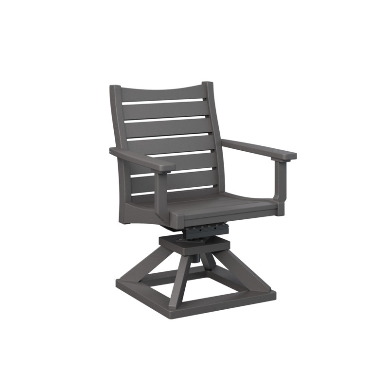 Chaise berçante Bristol, Gris fumée