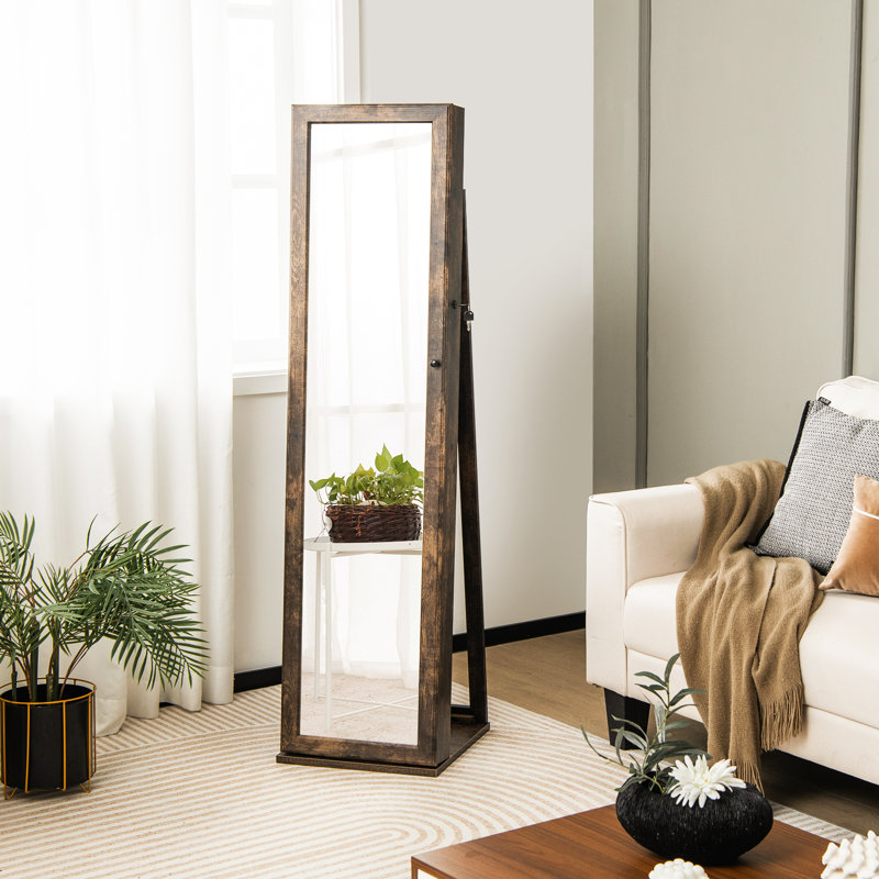 15'' Wide Freestanding Jewelry Armoire