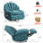Wide Modern Style Accent Swivel And Rocker Recliner Chair-648765892-670688166