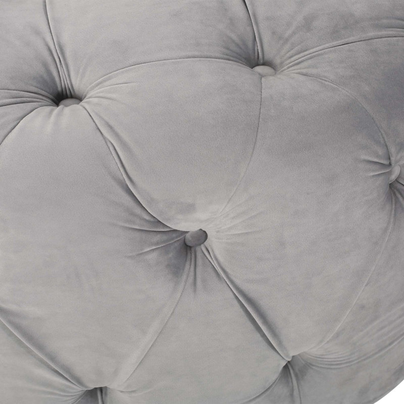 Banc repose-pieds, Gris