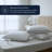 Delara 100% Organic Cotton Pillow Protector, GOTS Certified, Pack of 2, White, 21" x 26"-88327679