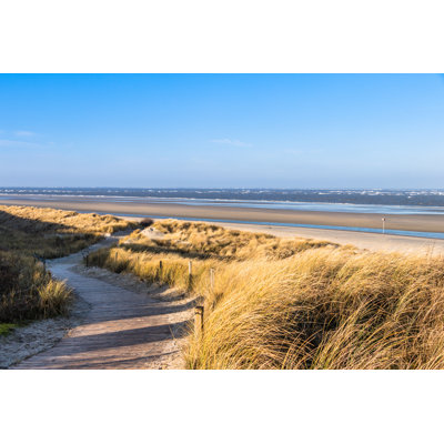 North Sea Island by FrommeyerBrand  Wrapped Canvas Photograph