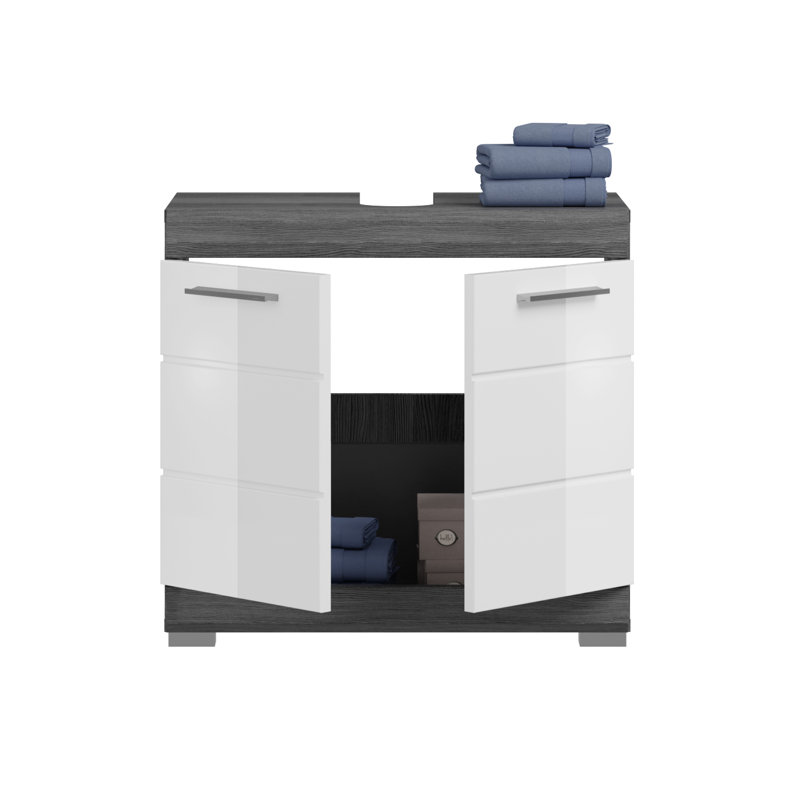 60 cm Freistehender Waschbeckenunterschrank Hasna