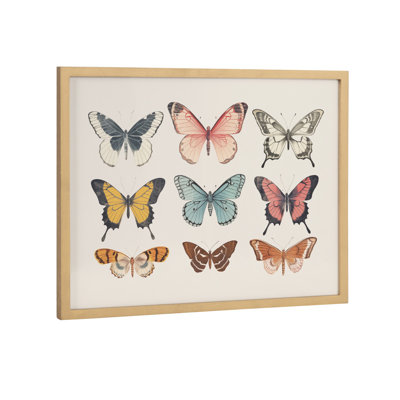Drumheller Soft Cute Butterfly Wall Art