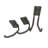 freedomRail EDGE Vertical Bike Hook Kit