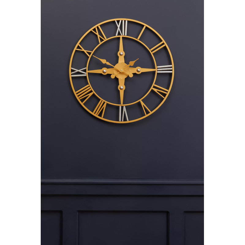 Ameswood Metal Wall Clock