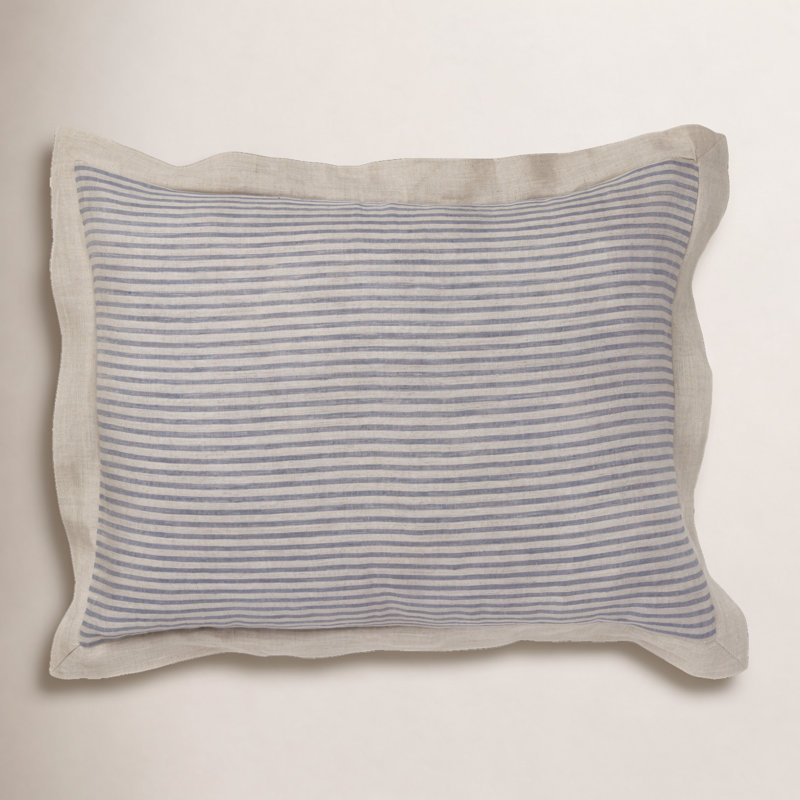 Nardi Steel Blue, Linen Sham - Standard, Standard, Steel Blue