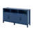 Modern 4-Door Sideboard Buffet With Adjustable Shelves And Half-Open Storage Cabinet-14669717