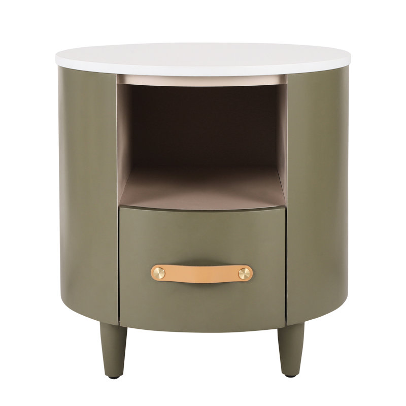 Table de chevet Modern, Vert