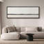 «Geometric Line Minimal Landscape Minimalist» en pointillé, impression encadrée-111664896-96074476