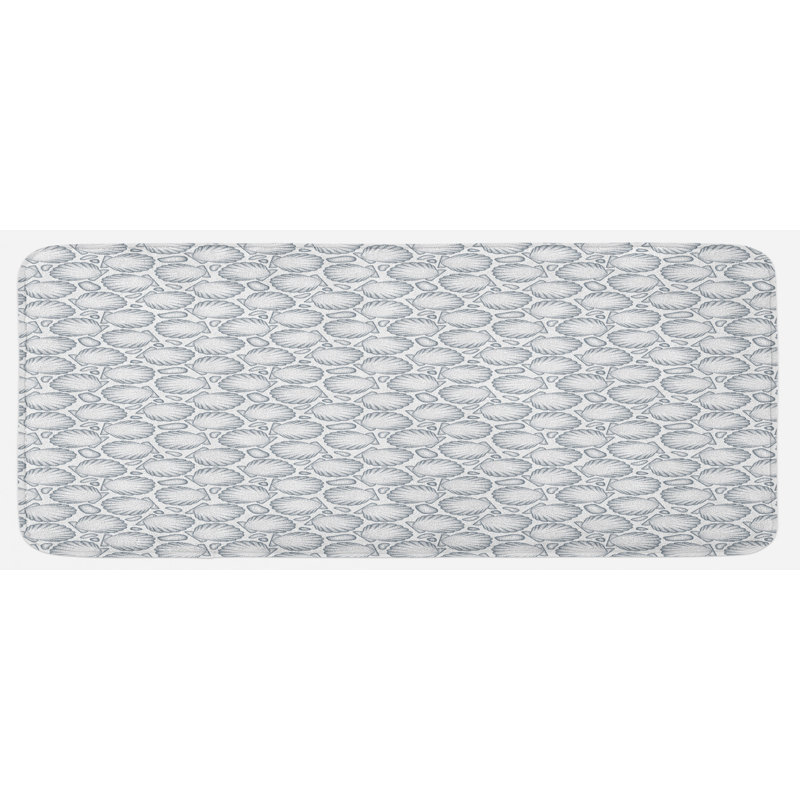 Coastal Synthetic Kitchen Mat