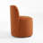 Upholstered Modern Orange Velvet Side Dining Chair (Set of 2)-42533477