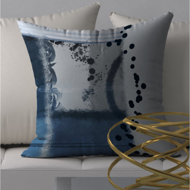 Housse de coussin décoratif à motif de fraîcheur fascinant, H 24 po x l 24 po