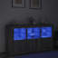 Azarriah 123 cm W Glass Sideboard-936651165