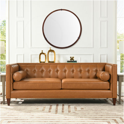 Miroir d'appoint mural Mid-Century 31,5 po Hausen