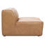 Fauteuil de chambre en cuir véritable Foley-321215285