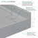 Transolid 60-in x 36-in Cast Solid Surface Shower Base with Linear Concealed