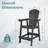 Valjean Outdoor Tall Adirondack Chair-318959686