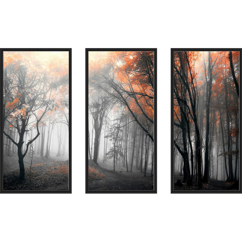 «Autumn Woods I» par Photoinc Studio, H 33,5 po x l 52,5 po x P 2 po