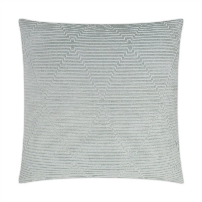 Outline Pillow Cover & Insert, Spa, Square 36"