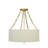 Leszek 6 - Light Gold Single Pendant