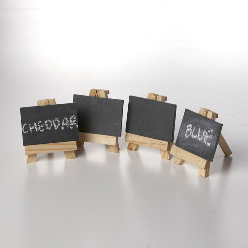 Mr. MJs No Melamine Freestanding Wood Chalkboard