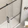 Opal 60" W x 76" H Single Sliding Frameless Shower Door with 5/16"(8mm) Clear Tempered Glass